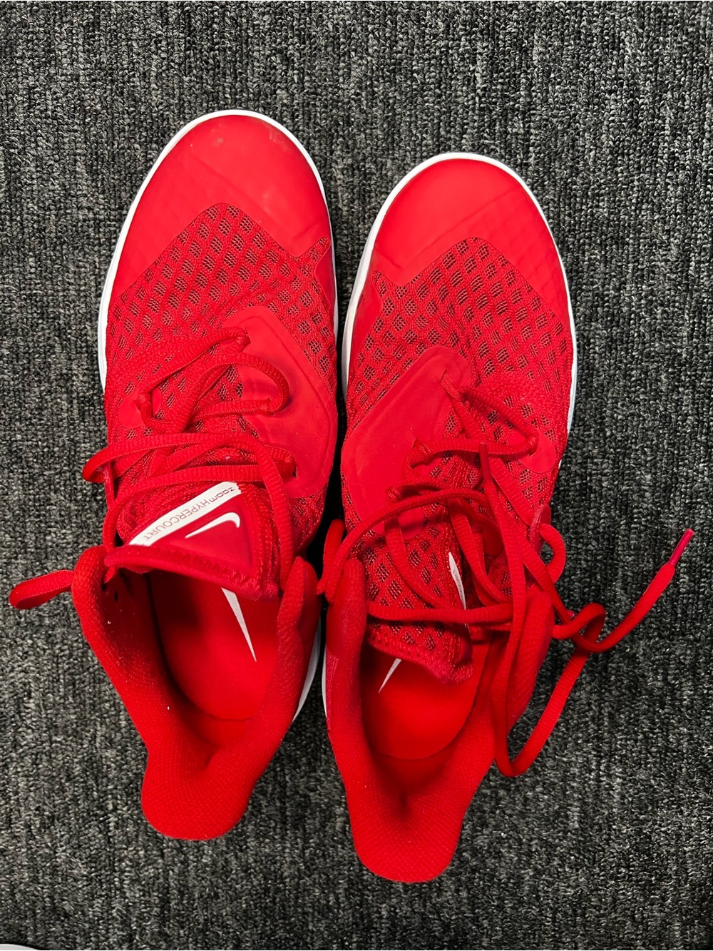 Nike Red Athletic Sneakers - Lightweight Comfort